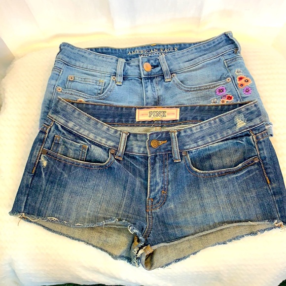 Pink American Eagle Pants - Lot Sz 6 Pink American Eagle Shorts
